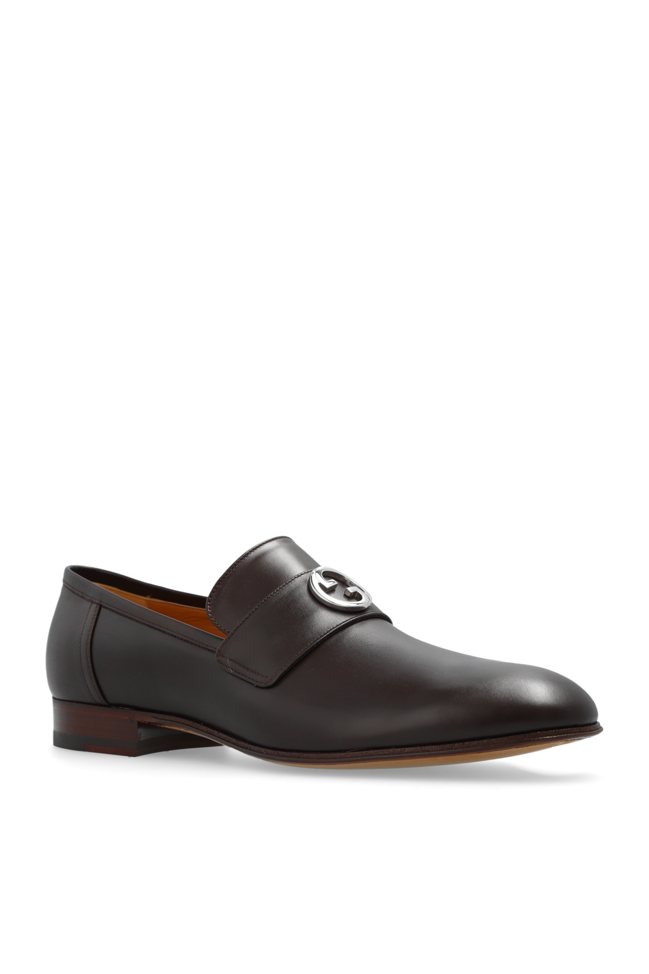 Gucci broadwick leather loafers on sale